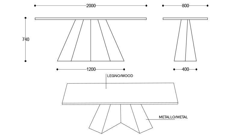 Quercia Technical Drawing
